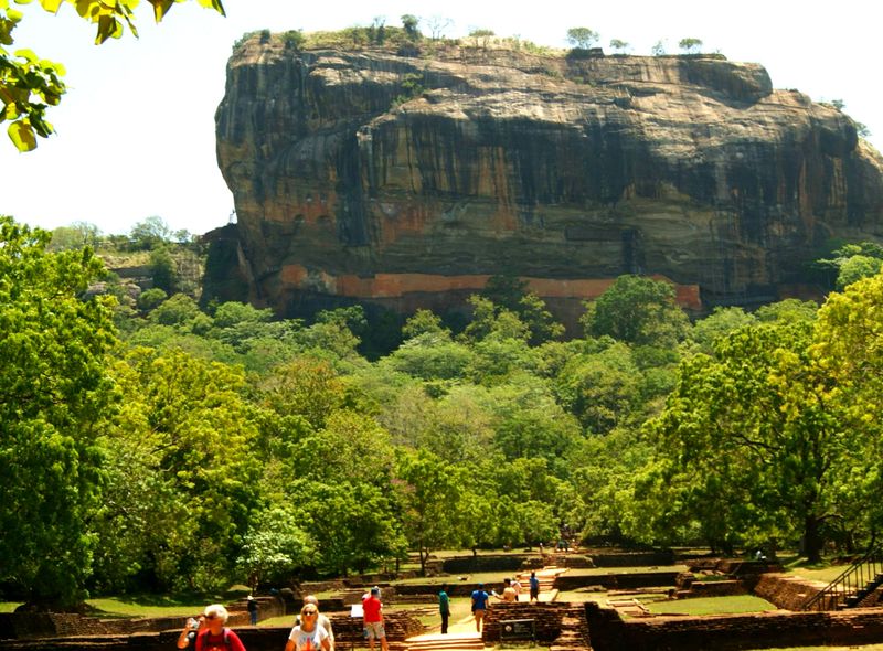 Lions Rock Sigiriya Sri Lanka beklimming rondreis